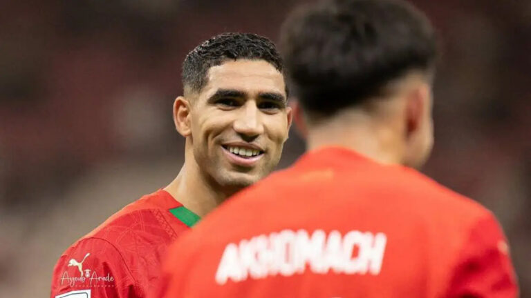 المغرب: وليد الركراكي يحمل أخبارًا جيدة لأشرف حكيمي المغرب: وليد الركراكي يحمل أخبارًا جيدة لأشرف حكيمي