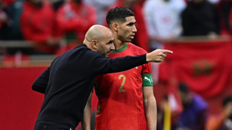 المغرب يتخلى عن الركراكي لإجراء تغيير في المدرب